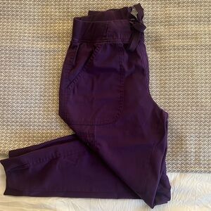 ADAR Purple Jogger Scrub Pants Size XS